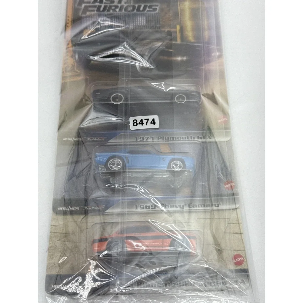 Hot Wheels Premium Fast Alfa Romeo Giulia Furious Diecast Car Orange Metal Set
